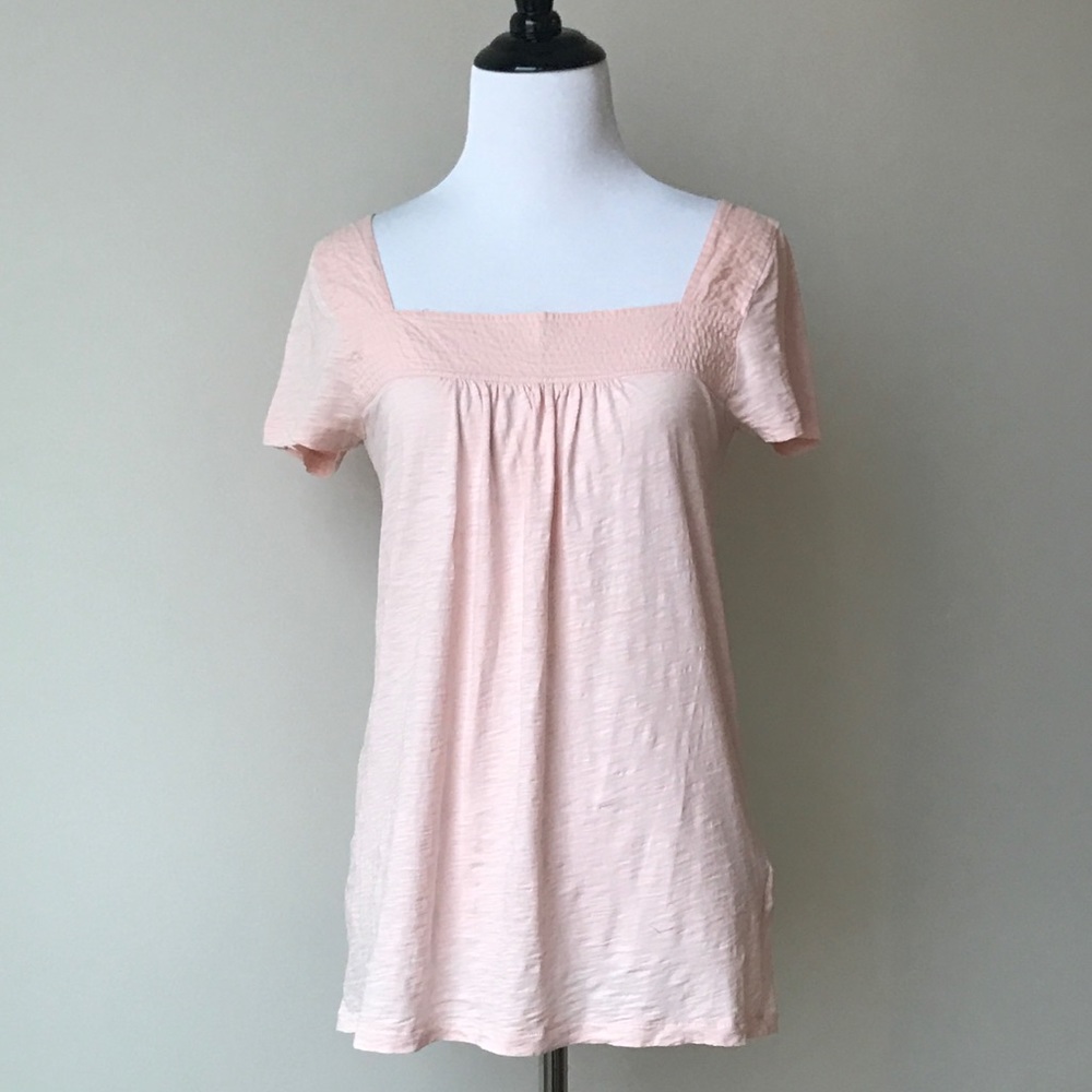 CLOSING SALE J. Crew Pale Pink Casual Blouse Sz XS